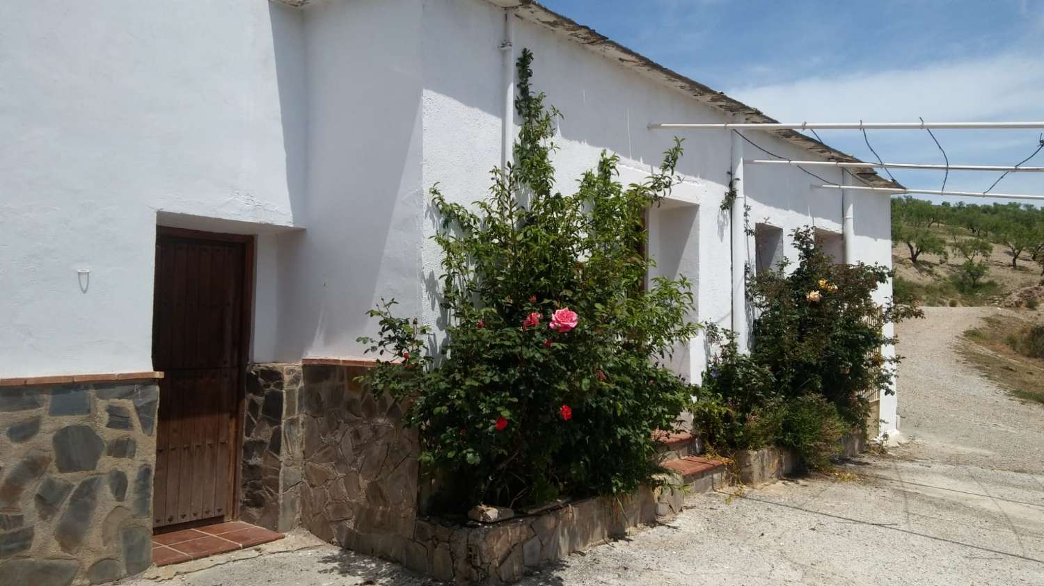 Renoverat bondgård med lager och utsikt i Torvizcón, Granada