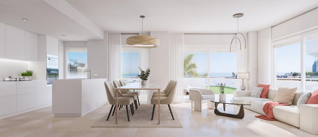 Promotion of luxury apartments in Torre del Mar (Málaga) 1 bedroom