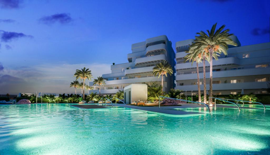 Promotion of luxury apartments in Torre del Mar (Málaga) 1 bedroom