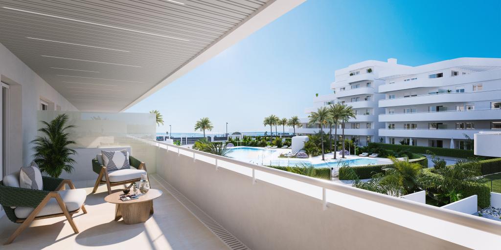 Promotion of luxury apartments in Torre del Mar (Málaga) 1 bedroom