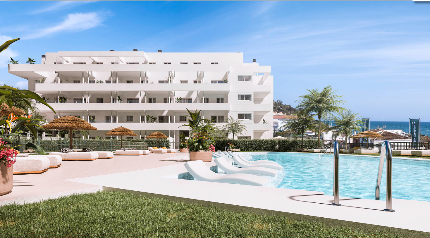 Residential complex with 3-bedroom homes