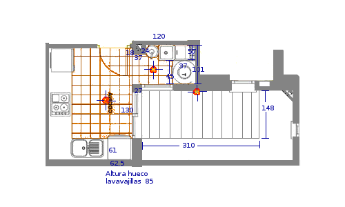 Lägenhet vid stranden med utsikt och pool