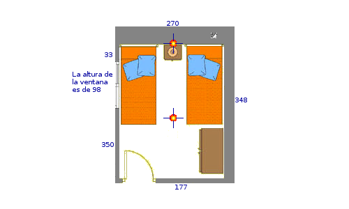 Lägenhet vid stranden med utsikt och pool