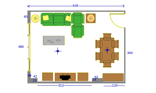 Lägenhet vid stranden med utsikt och pool