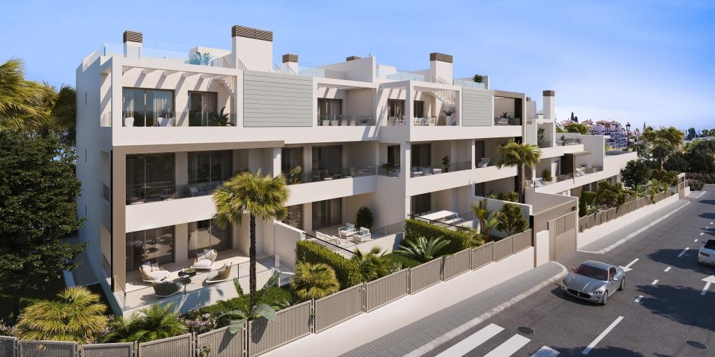 Apartamentos nuevos de 2 dormitorios en Capistrano. Nerja