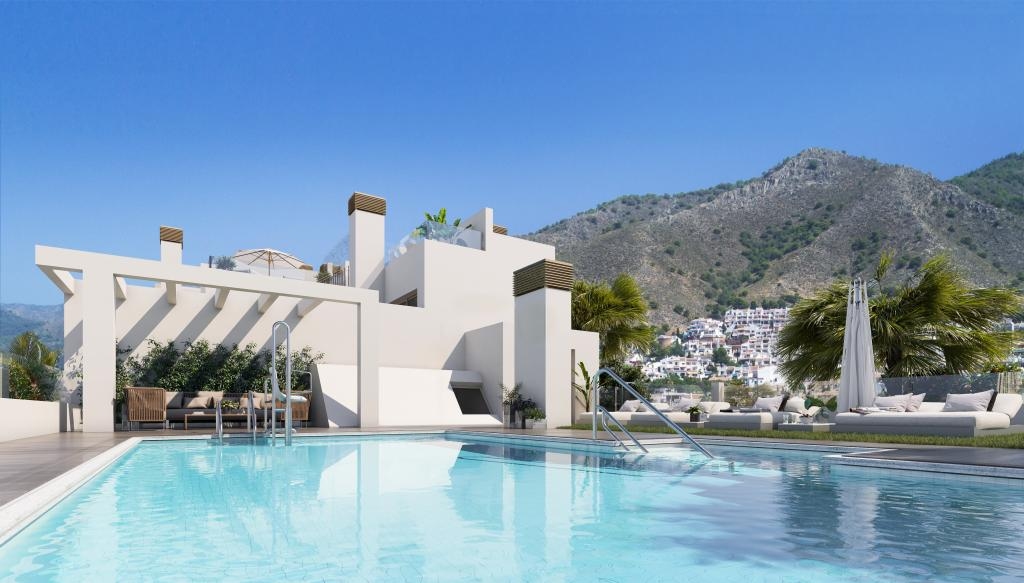 Apartamentos nuevos de 2 dormitorios en Capistrano. Nerja